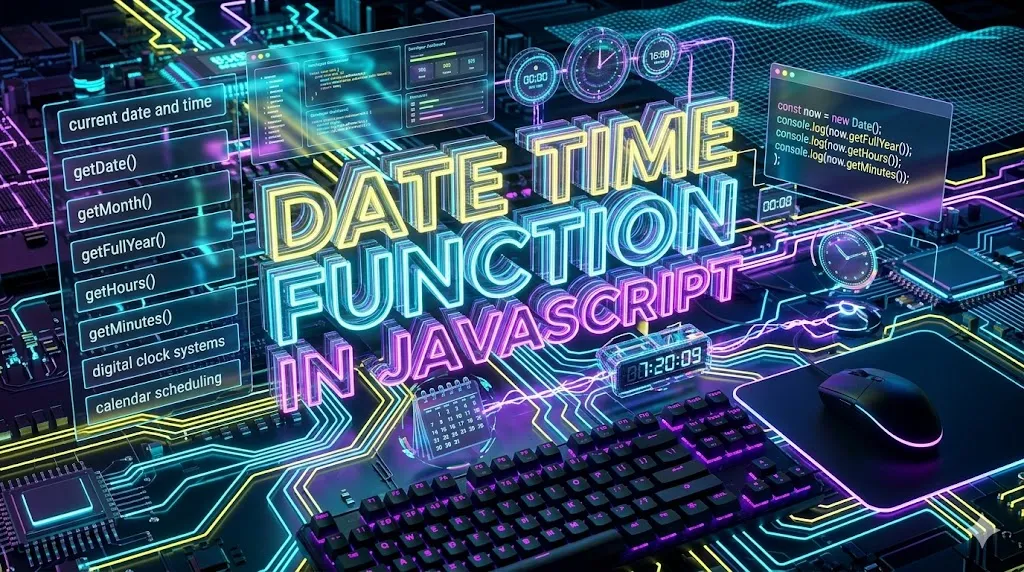 JavaScript Date and Time Functions — PBA Institute Tutorial